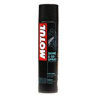 MOTUL E10 SHINE & GO SILICONE CLEAN 400ML CTN12 (DG2.1 - UN1950) AEROSOL 