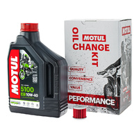 MOTUL PERFORMANCE OIL CHANGE KIT - YAMAHA YZ250F / 450F 03~22