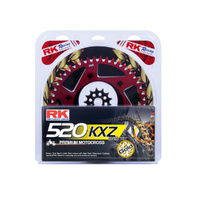 LITE PACK - RK CHAIN & SPR KIT RED - 13/50 CRF250R 04-17