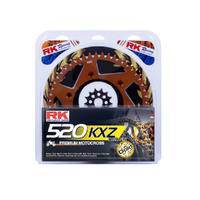 LITE PACK - RK CHAIN & SPR KIT ORANGE 14/52 KTM 06-25
