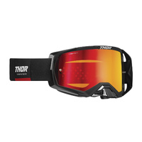 Thor Activate Goggles Black/Red w/Mirror Irridium Lens