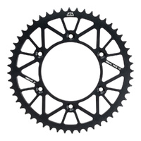 JT ALLOY RACELITE SPROCKET - 45T 520P - BLACK