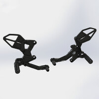 VORTEX - REARSETS : KAWASAKI NINJA 400 18-24