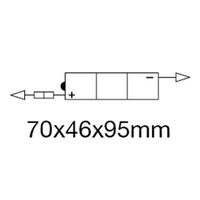 BATTERY 6N2-2A-UNV : HAIJIU STD [2Ah] WAP CTN12 (DG8.2 - UN2796)