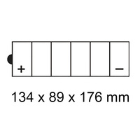 ROADSTAR, HD: CB14A-A2 / T7 [14Ah] CTN6 (DG8.2 - UN2796)