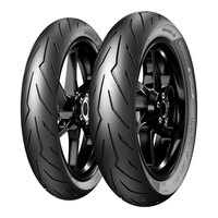 PIRELLI DIABLO ROSSO SPORT F/R 80/90-17 M/C 44S TL