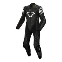 Macna Suit Tracktix 1pce Blk/Wht