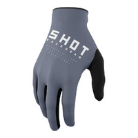 SHOT GLOVES RAW GREY