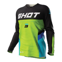 SHOT KIDS RAW JERSEY TRACER GREEN