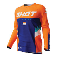 SHOT KIDS RAW JERSEY TRACER NEON ORG