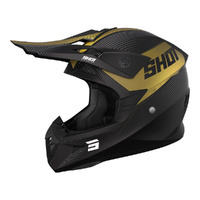 SHOT PULSE HELMET LINE GOLD MATT