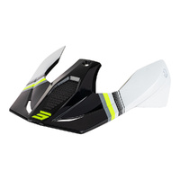 SHOT RACE HELMET REPLACEMENT PEAK TRACER NEON YELLOW GLOSS