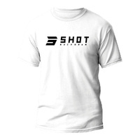 SHOT TEAM 2.0 CASUAL TEE WHITE