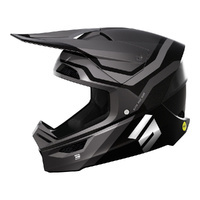 SHOT RACE HELMET SKY GREY CHROME