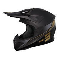 SHOT PULSE HELMET EDGE MATT BLK/GOLD