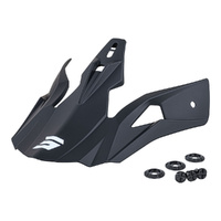 SHOT PULSE KIDS REPLACEMENT PEAK SOLID BLACK MATT