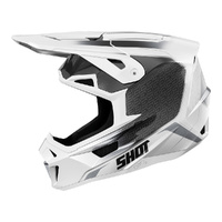 SHOT LITE CHALLENGER HELMET BLACK/WHITE PEARLY S