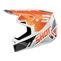 SHOT LITE ULTRA HELMET ORANGE PEARLY