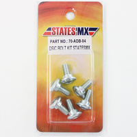 STATES MX - DISC BOLT KIT [6 PCE]