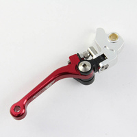 LEVER BRAKE FOLD/FLEX SUZUKI RED