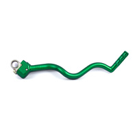 ALLOY KICKSTART LEVER KAW STATES MX GREEN