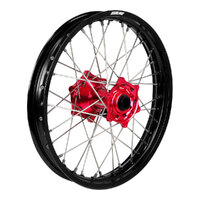 STATES MX WHEEL REAR 19X2.15 - BLK/RED/SIL - HONDA CR/CRF 02-12