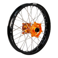 STATES MX WHEEL REAR 19X2.15 - BLK/ORG/SIL - KTM SX/SX-F