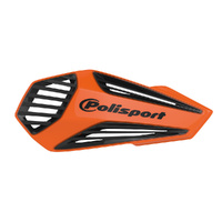 POLISPORT MX AIR HANDGUARD ORANGE BLACK