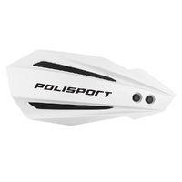 POLISPORT BULLIT MX HANDGUARDS YAM - WHITE