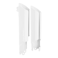 POLISPORT FULL WRAP FORK GUARDS WHITE