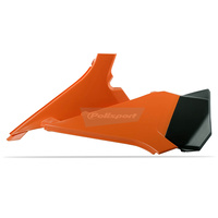 POLISPORT AIRBOX COVERS KTM SX 2012 - ORANGE [B8]