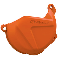 POLISPORT CLUTCH COVER PROTECTOR KTM - ORANGE [B10]