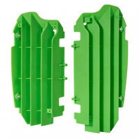 POLISPORT RADIATOR LOUVRES KAW KX250F 17-20 - GREEN