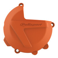 POLISPORT CLUTCH COVER PROTECTOR KTM/HUSQ - ORANGE