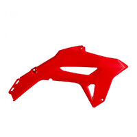 POLISPORT RADIATOR SHROUDS HONDA CRF250R 2022/CRF450R 21-22 - RED