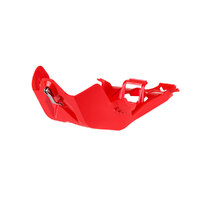 POLISPORT FORTRESS SKID PLATE BETA RR 4STROKE - RED