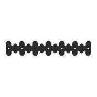 POLISPORT ARMADILLO 4T HEAD PIPE GUARD LONG 40CM - BLACK