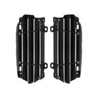 POLISPORT RADIATOR LOUVERS KTM/HQV/GAS - BLACK