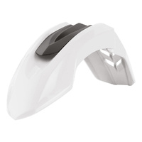 POLISPORT SM LINE FRONT FENDER WHITE