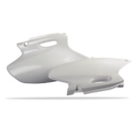 POLISPORT SIDE COVERS YAMAHA YZF/WRF - WHITE [B7]