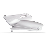 POLISPORT SIDE COVERS YAMAHA YZ85 - WHITE [B6]