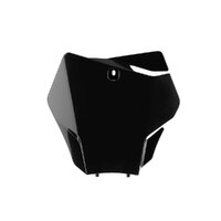 POLISPORT NUMBER PLATE GAS GAS - BLACK