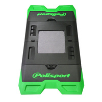 POLISPORT FOLDABLE BIKE MAT - KAWASAKI GREEN/BLACK