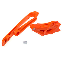 POLISPORT CHAIN GUIDE & SLIDER KIT KTM - ORANGE [B12]