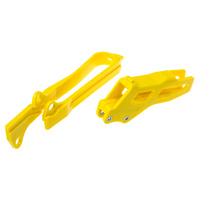 POLISPORT CHAIN GUIDE & SLIDER KIT SUZUKI - YELLOW [B12]