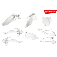 POLISPORT MX KIT KTM SX/SX-F 16-18 - CLEAR (INCL A/B COVERS)