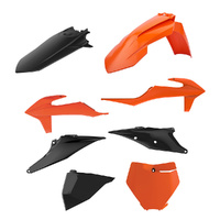 POLISPORT MX KIT KTM SX/SX-F 19-22 - ORANGE/BLACK