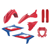 POLISPORT ENDURO KIT BETA RR 2T/4T 23-24 RACING RED BLUE