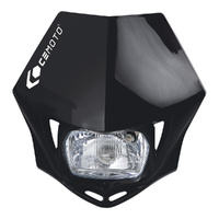 CEMOTO HEADLIGHT X-FUSE BLACK