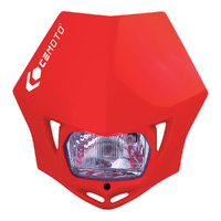 CEMOTO HEADLIGHT X-FUSE RED